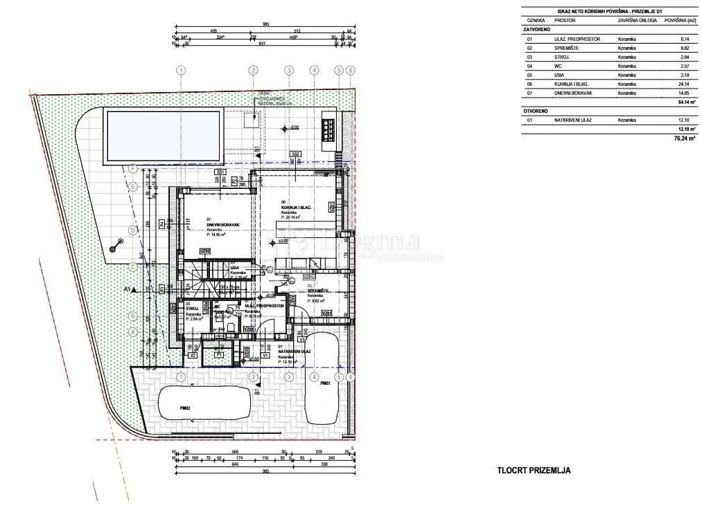 umag okolica, luksuzna dvojna kuća 500 metara od mora - slika 8