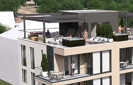 više od luksuza: penthouse s liftom, privatnom krovnom terasom i panoramskim pogledom u prvom redu do mora - slika 14