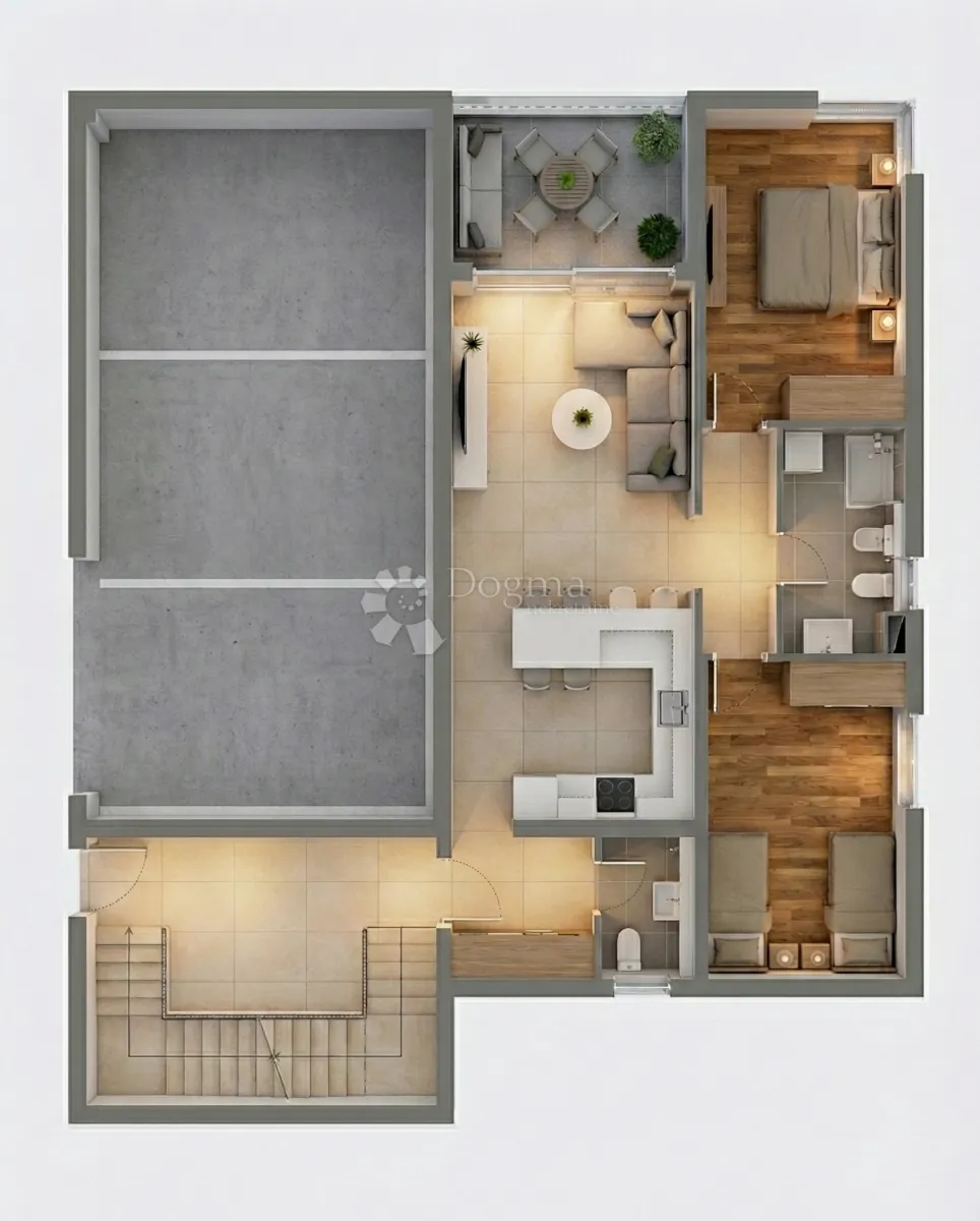 n5 s1 ekskluzivni vrhunski apartman 100 metara od plaže pelješac - slika 18