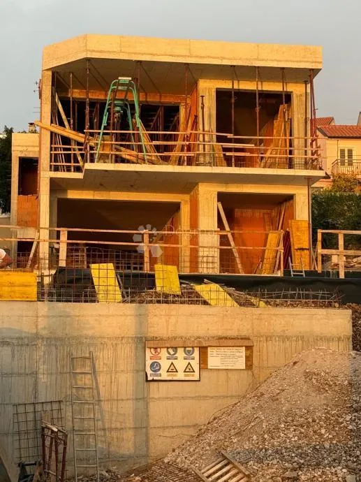 crikvenica samostojeća kuća s bazenom i pogledom na more - slika 2