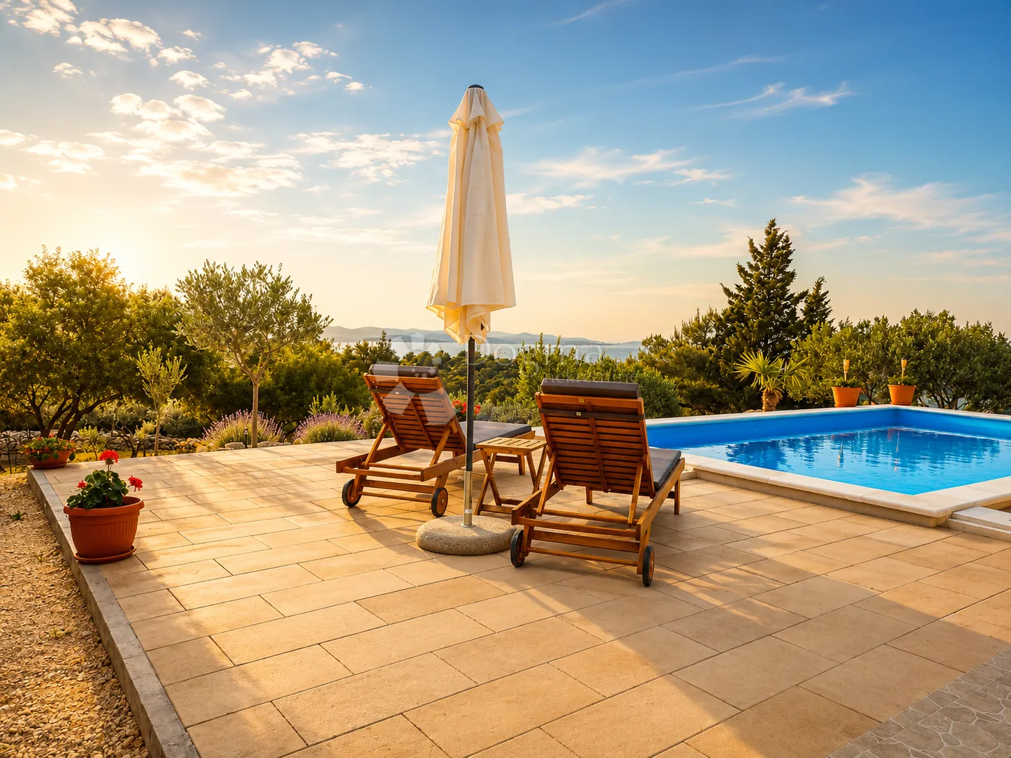 mediteranska vila okružena maslinama s panoramskim pogledom - slika 2