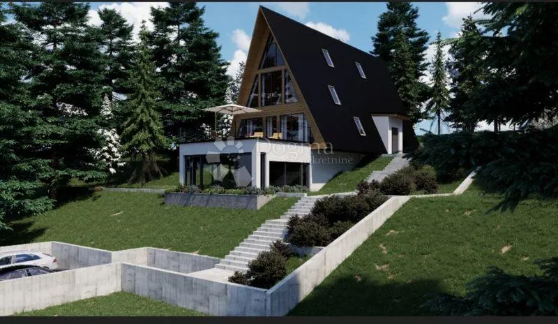 predivna planinska vila sa grijanim bazenom - slika 2