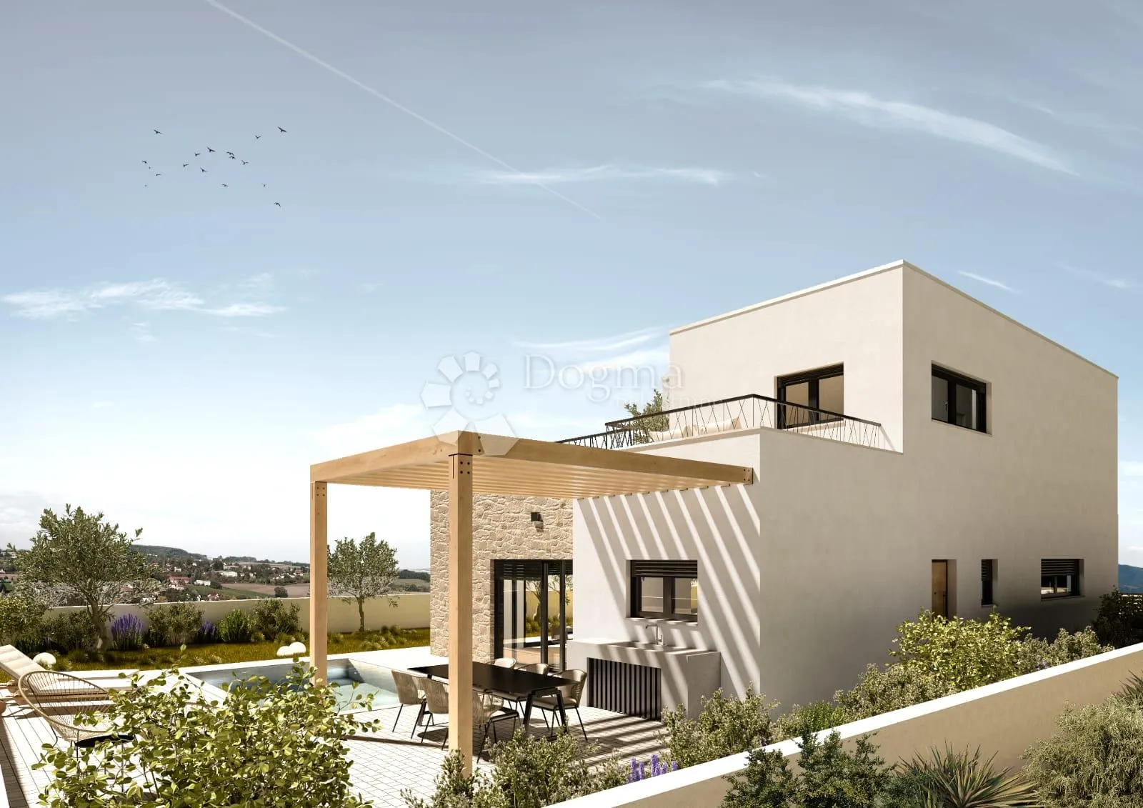 vodice - luksuzna vila s bazenom na mirnoj lokaciji - slika 5