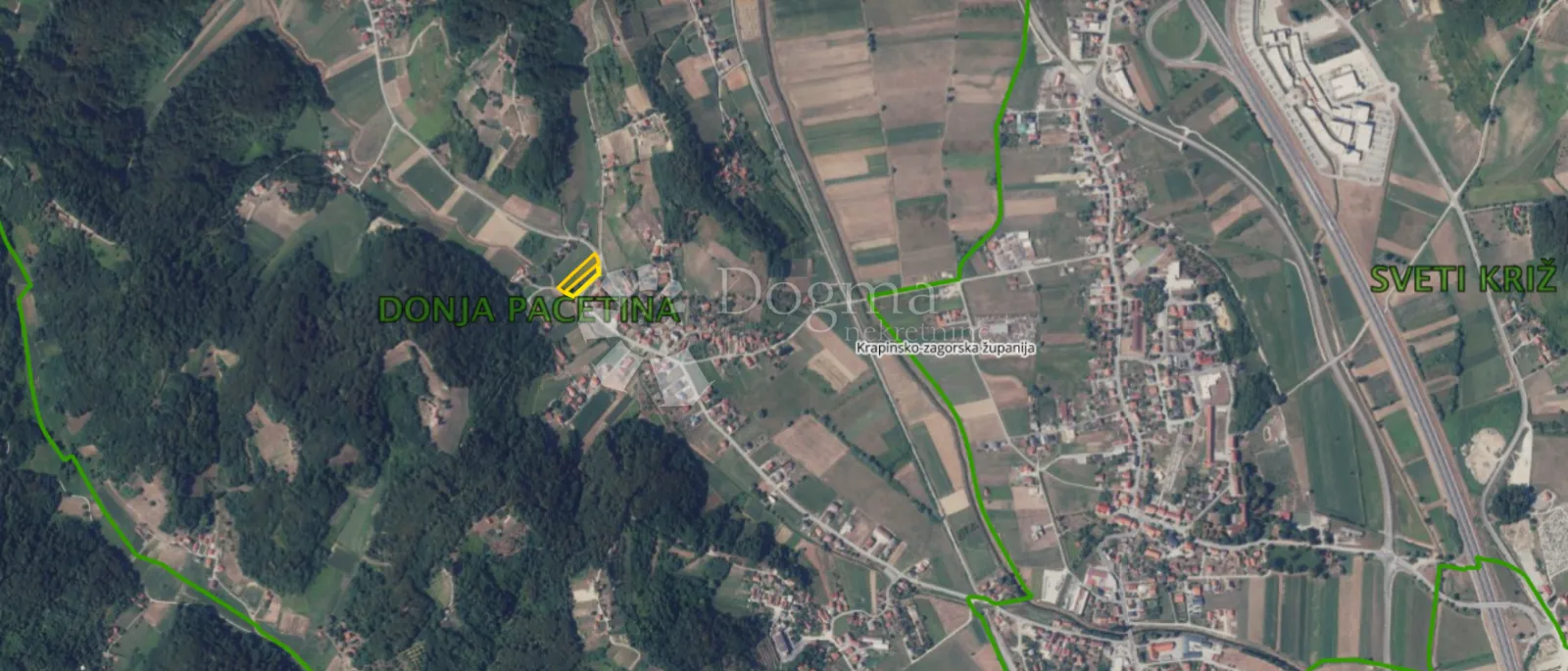 građevinsko zemljište 4.011m² nadomak centra sv. križ začretja! - slika 1