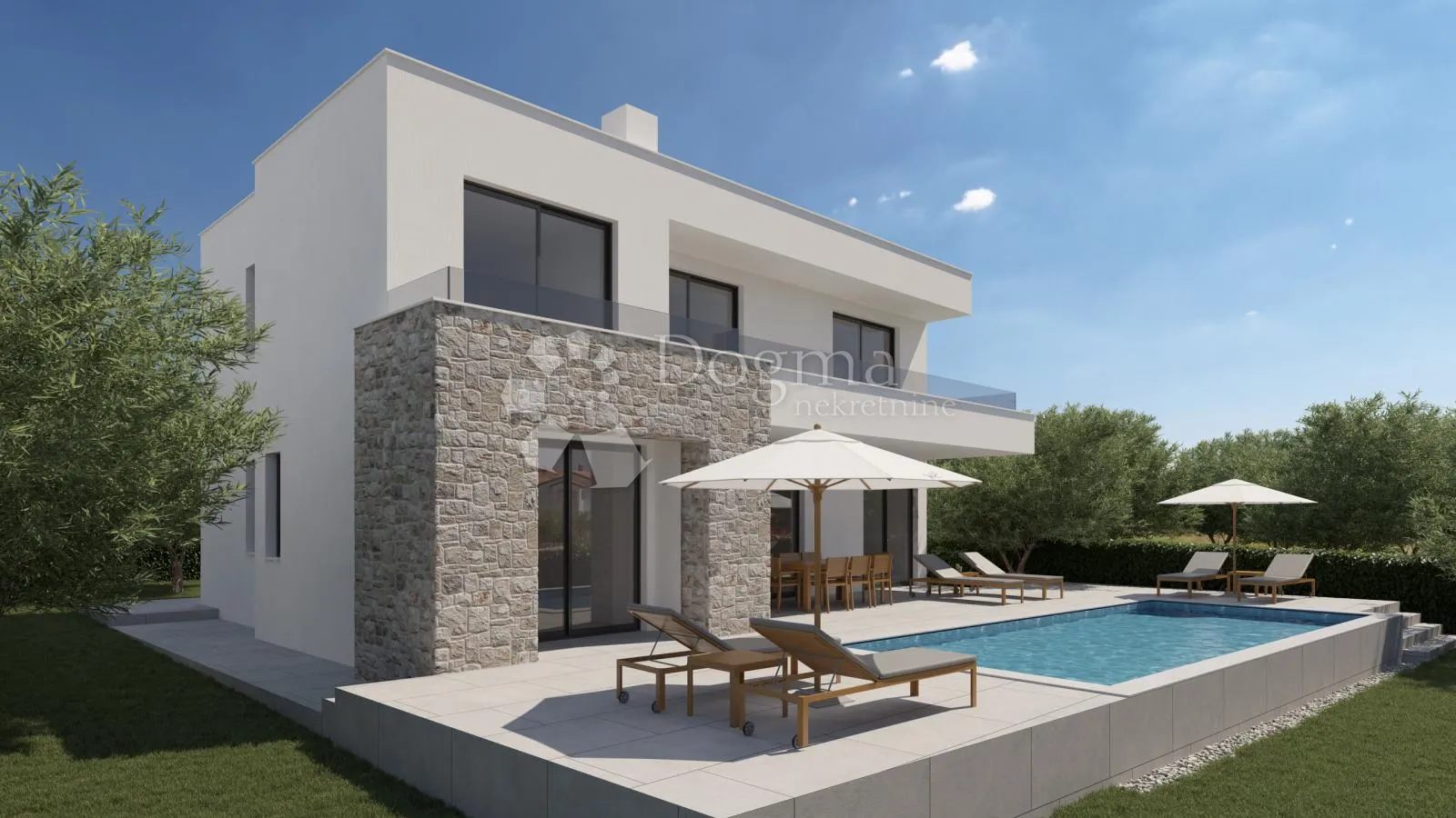 predivna samostojeća vila s bazenom - slika 2