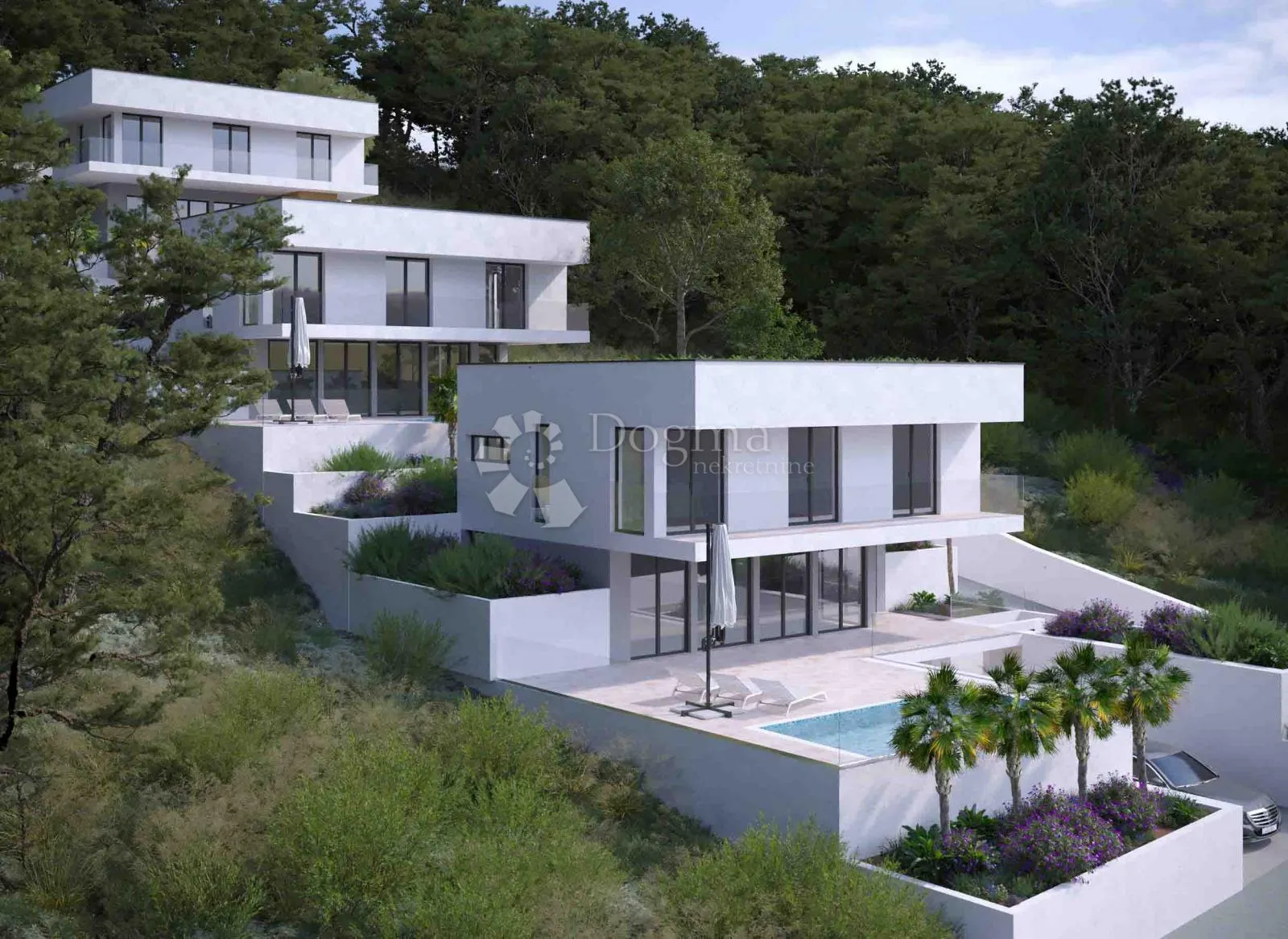 građevinsko zemljište s projektom vile, zgrada i bazen – novigrad - slika 6