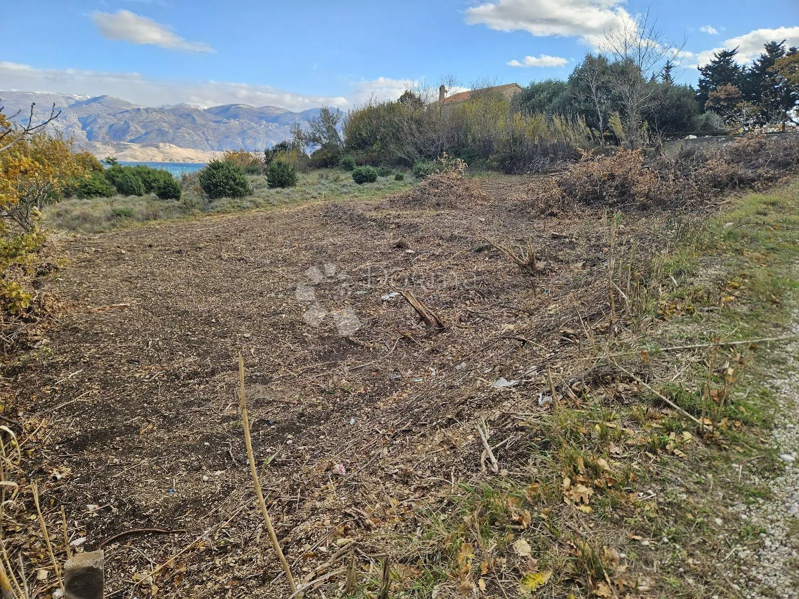 građevinsko zemljište pag – pogled na more, 250 m do plaže - slika 6