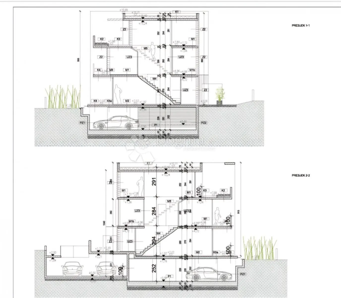 započeta gradnja – samostojeća kuća s 4 velika apartmana (grad krk) - slika 7