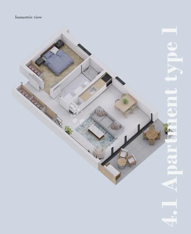 premium novogradnja, stan 58 m2 + dvorište - rovinj, okolica - slika 2