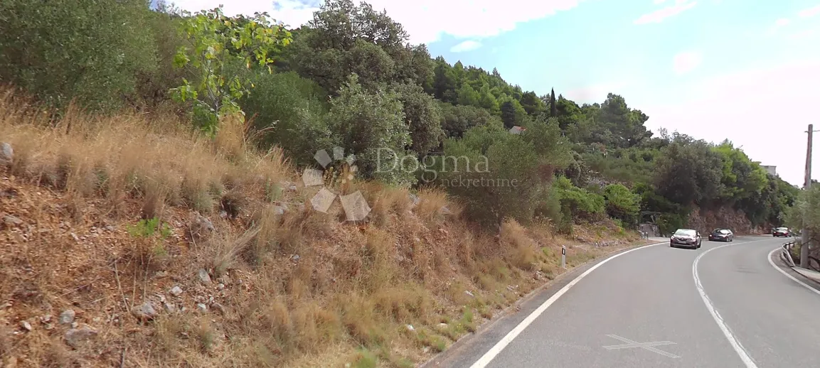 građevinsko zemljište uz magistralu 604m2 živogošće - slika 6