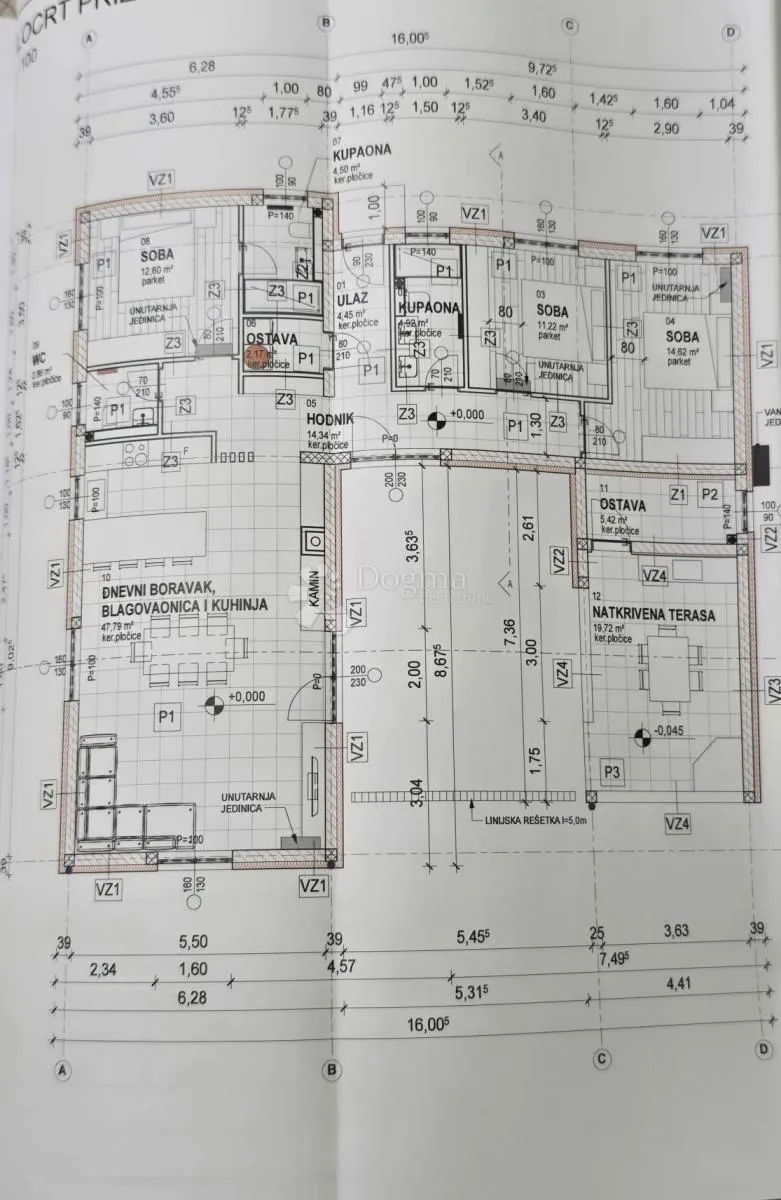 žminj. građevinsko zemljište sa projektom i građevinskom dozvolom - slika 14