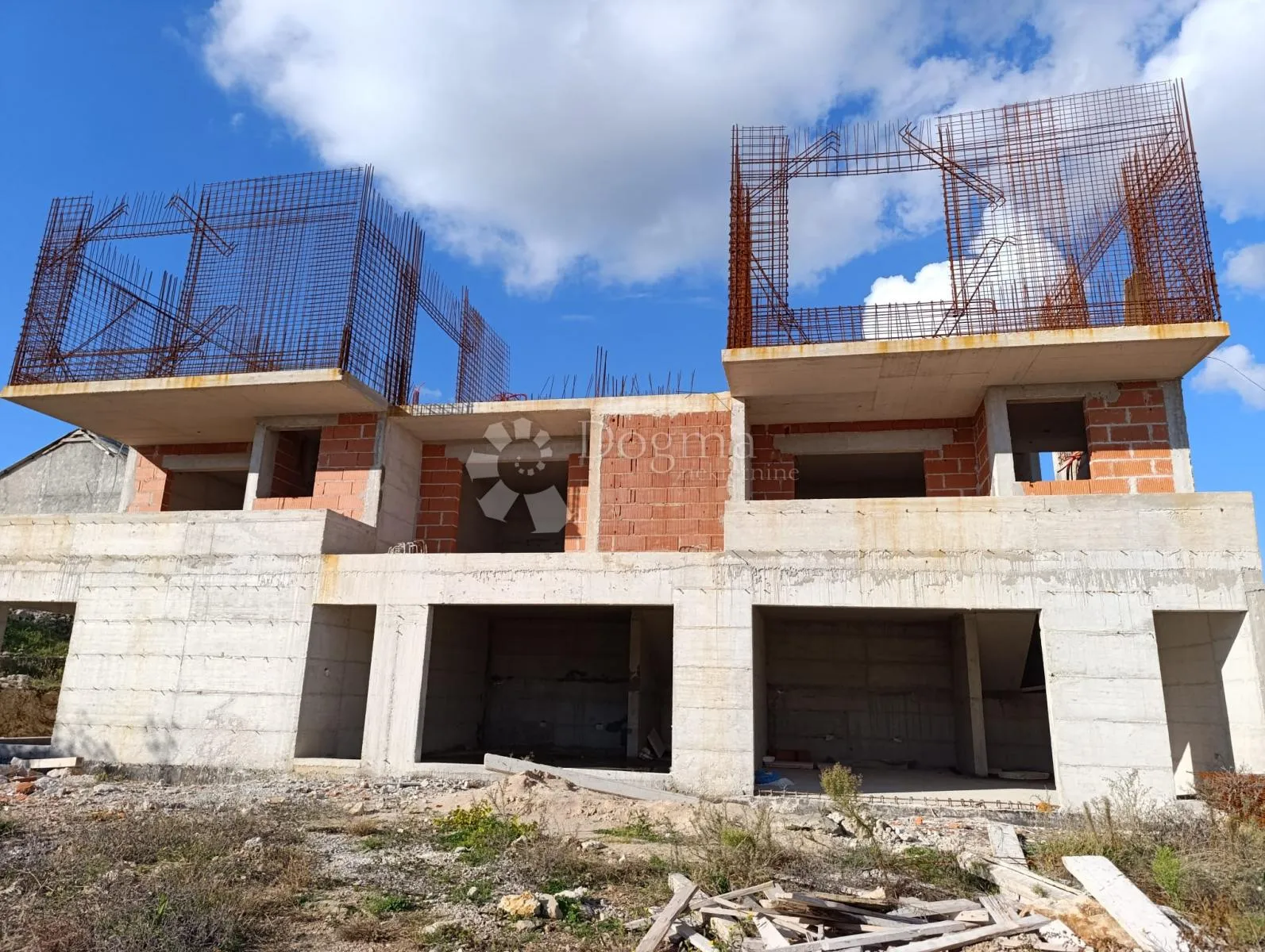 vodice - s5 dvoetažni penthouse na 1. i 2. katu s vrtom i krovnom terasom, 159,01 m2 netto - slika 21