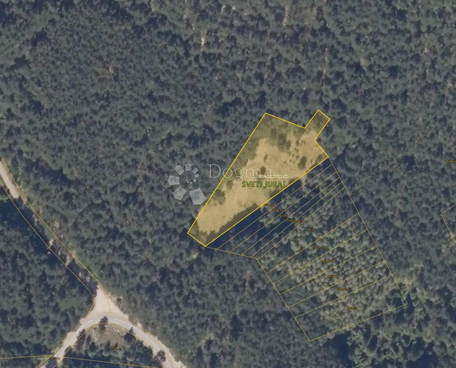 građevinski teren - između mora i nacionalnog parka velebit - slika 3