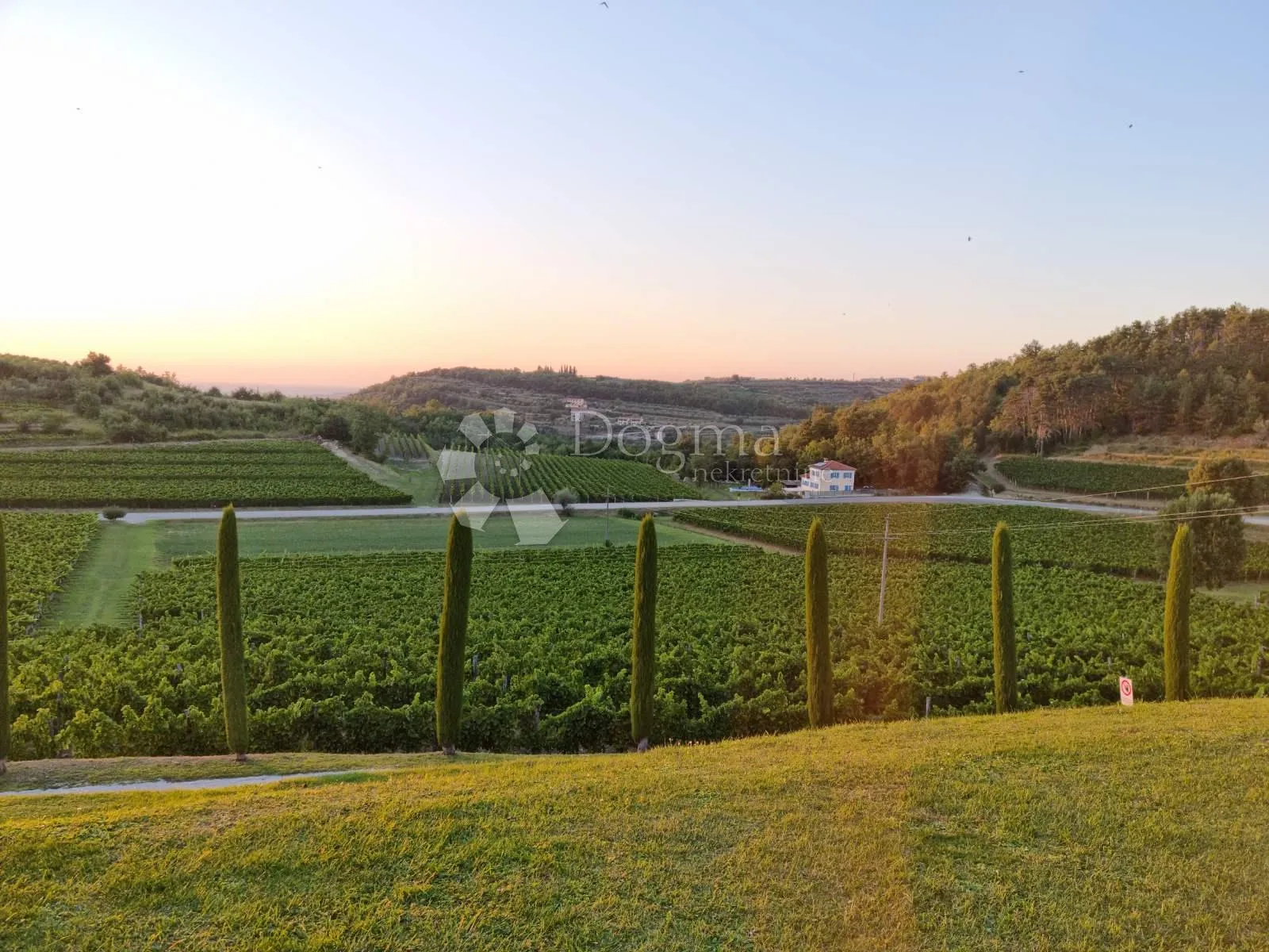 istarska vila s panoramskim otvorenim pogledom prema moru - slika 29