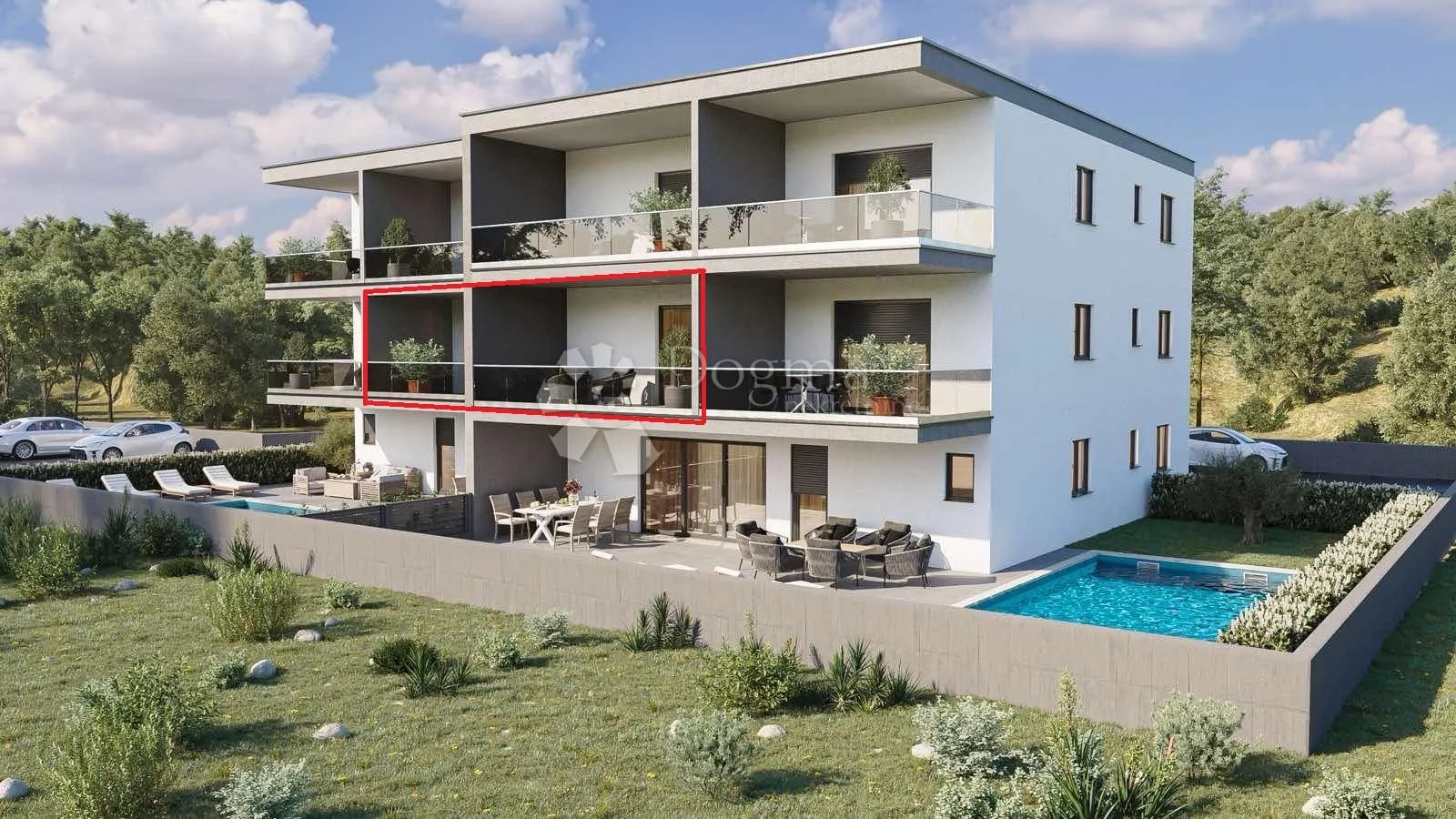 novigrad, novogradnja na top lokaciji - slika 8