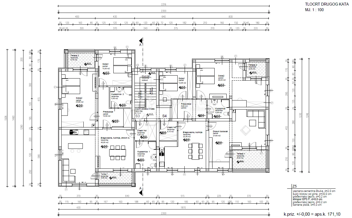 lozovac – prostor za najam – 240m², mogućnost prilagodbe prema namjeni - slika 25