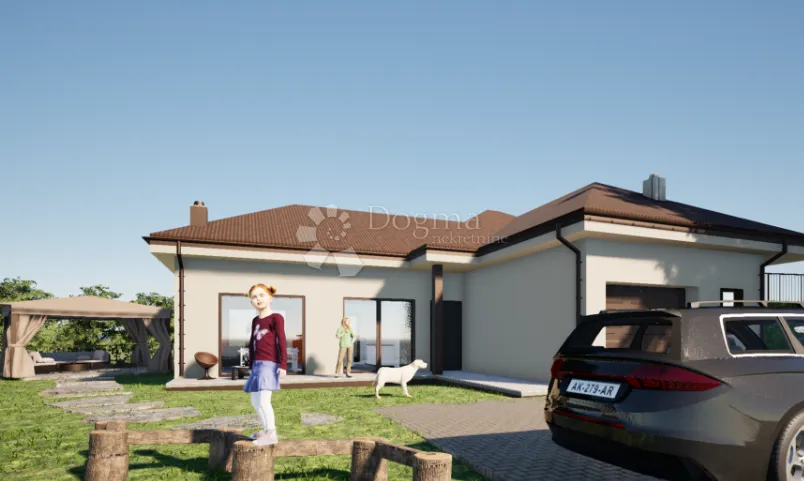 zemljište s građevinskom dozvolom za kuću klana - slika 4