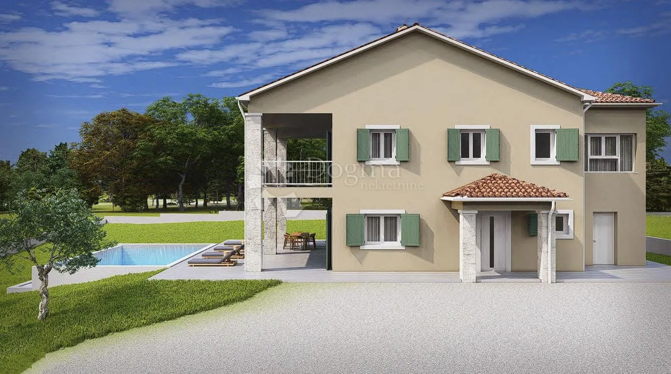 žminj - prekrasno zemljište na mirnoj lokaciji s dozvolom - slika 8