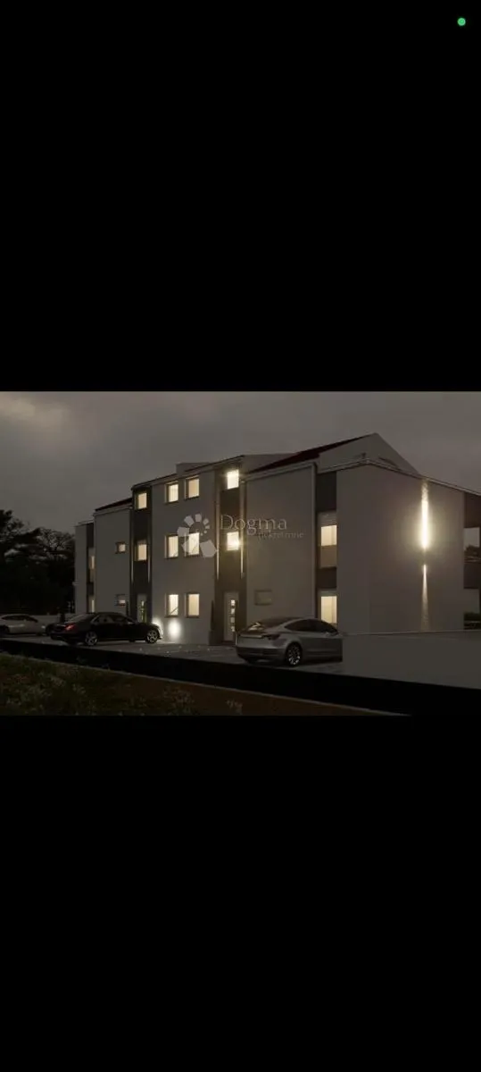 stan u prizemlju novogradnje 92m2, sa dvorištem 95m2, na otoku viru - slika 7