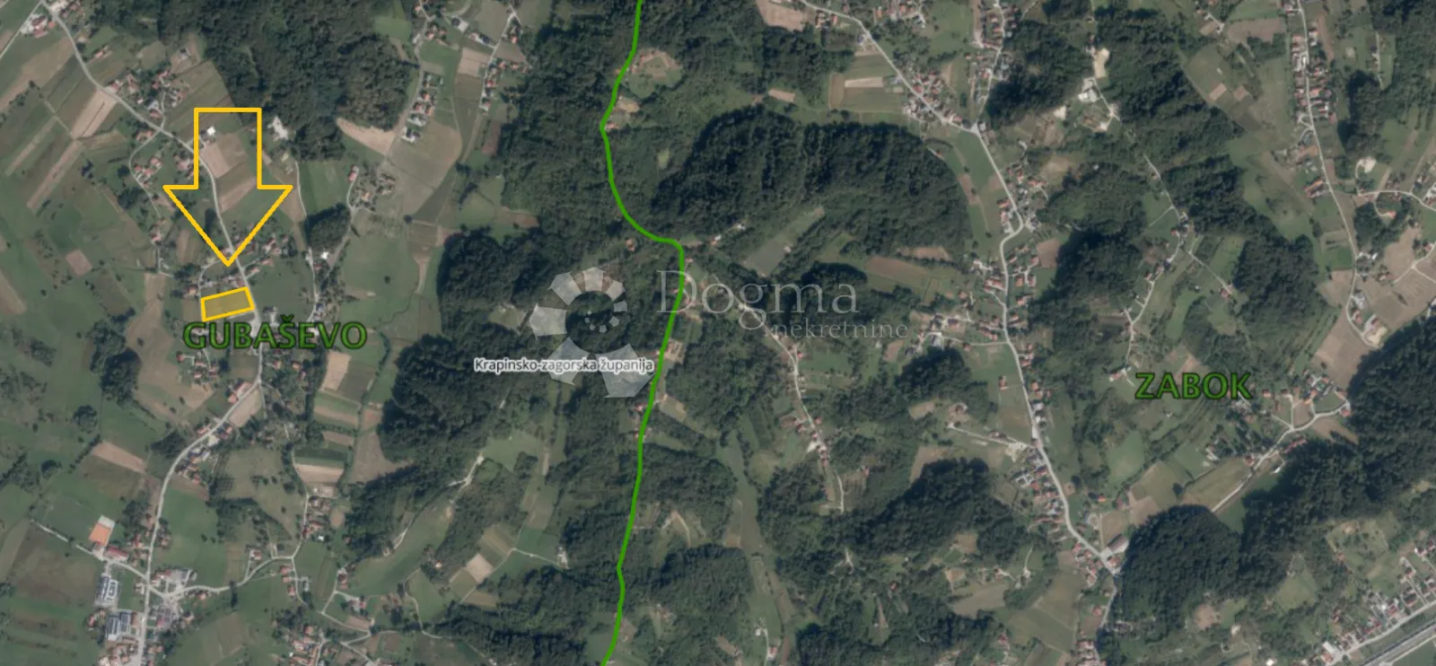 građevinsko zemljište 5.496m² nadomak grada zaboka! - slika 2
