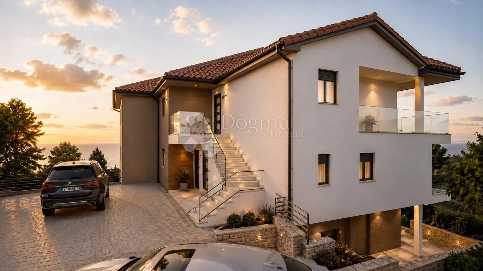 novogradnja u omišlju s pogledom na more - slika 3