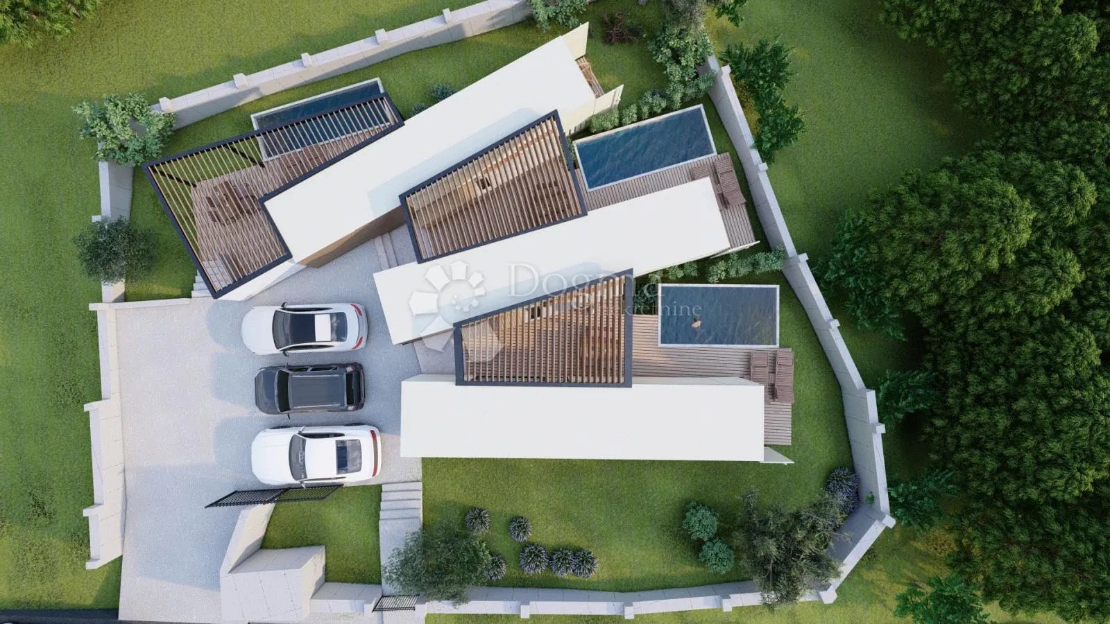 3 modularne kuće s bazenima - prilika!! - slika 21