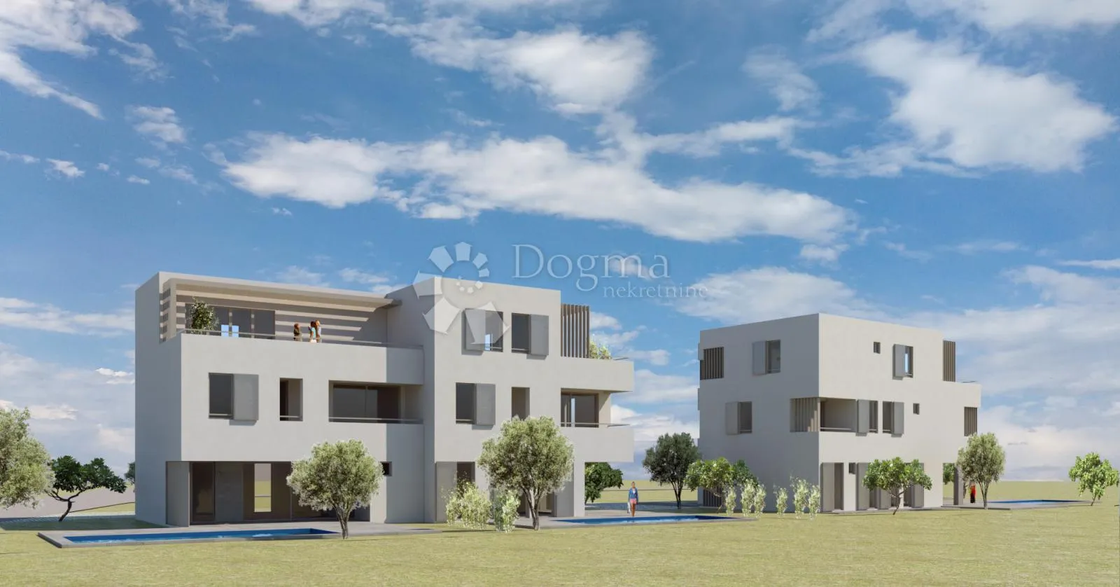 villa novogradnja u blizini mora , duplex - slika 5