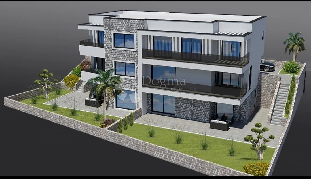 s2-novogradnja sa pogledom na more i bazenom, vodice - slika 14