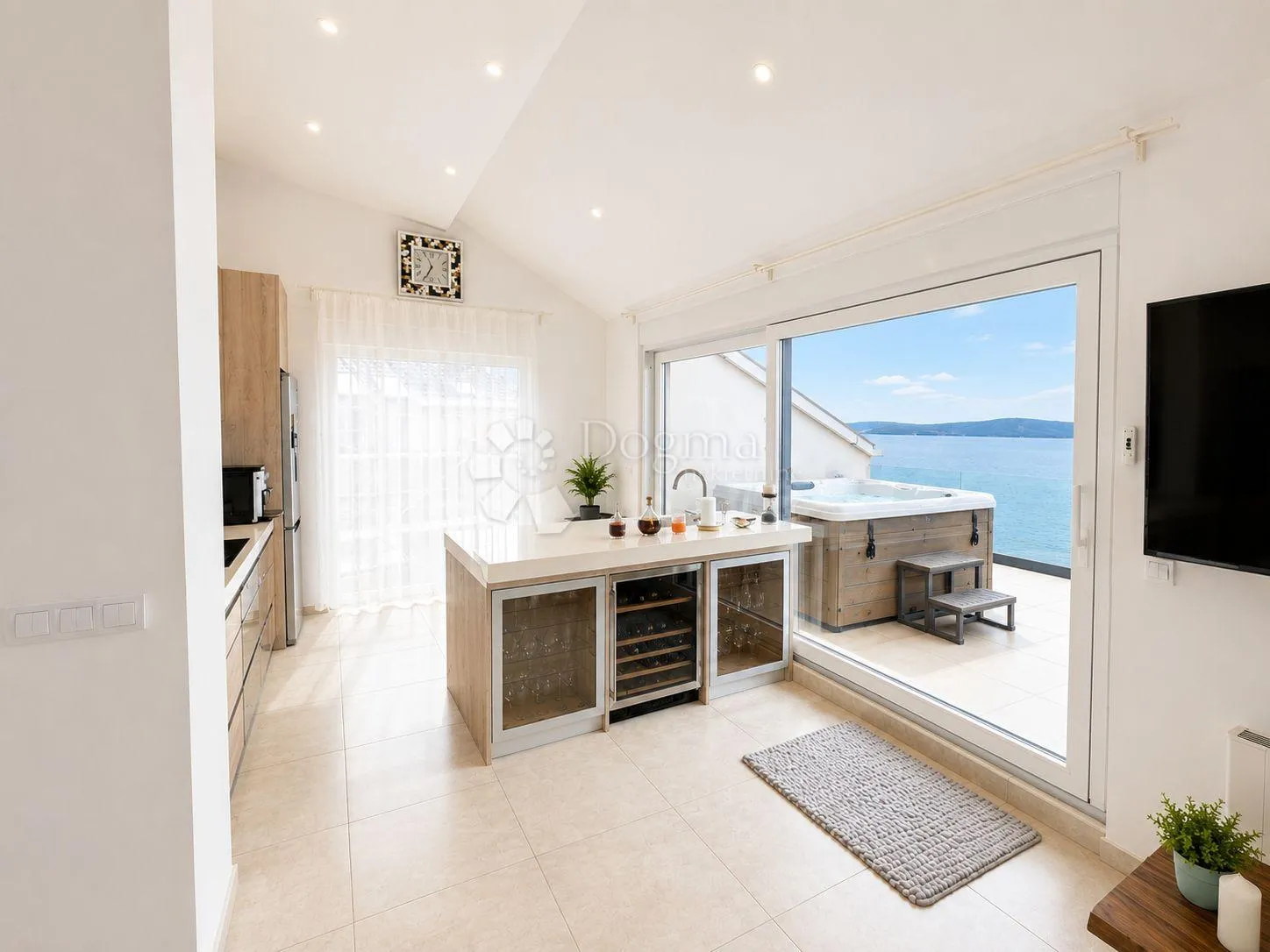 bibinje - penthouse 154 m2 - 10m od mora i uređene plaže - slika 8