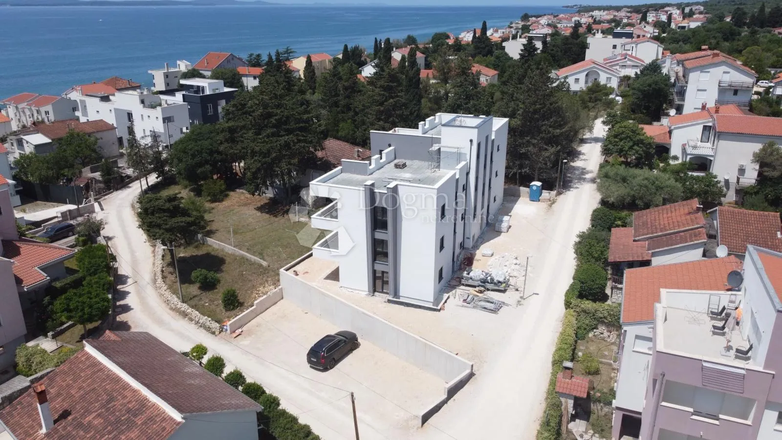 diklo (zadar) - stan s5 2. kat s pogledom na more, krovna terasa 102,35m2 - slika 9