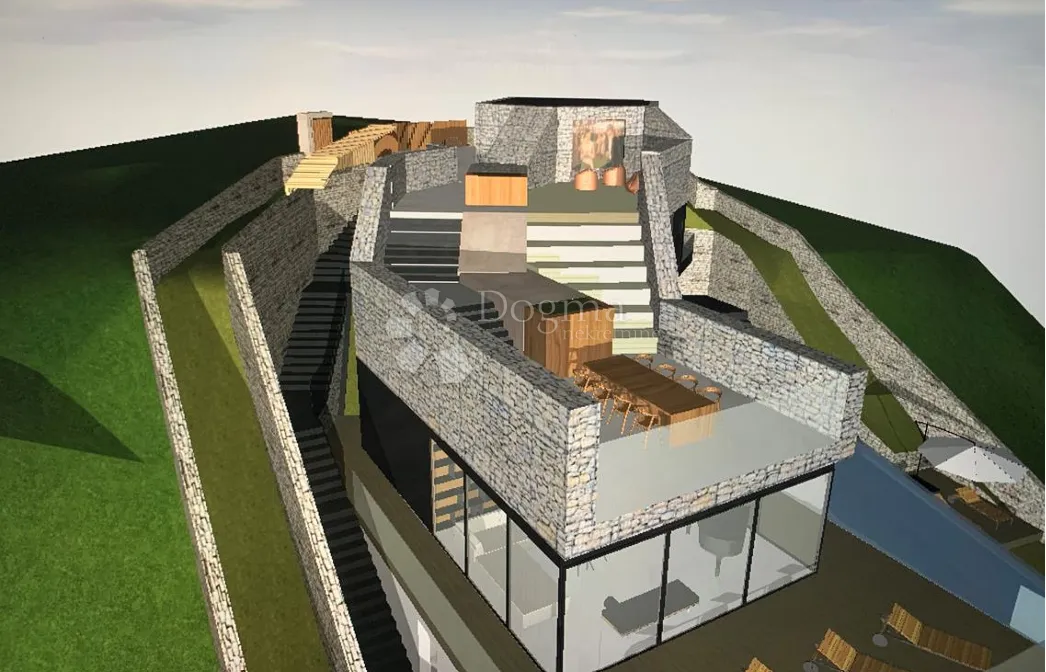 pulac, građevinsko zemljište s projektom za 3 stana - slika 4