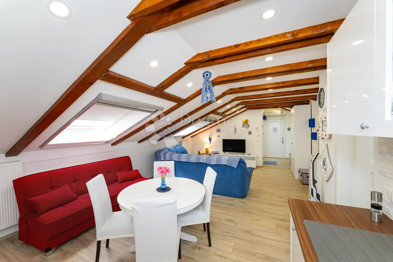zaton-nin,luksuzna apartmanska kuća uz plažu,3 apartmana,pogled na more - slika 87