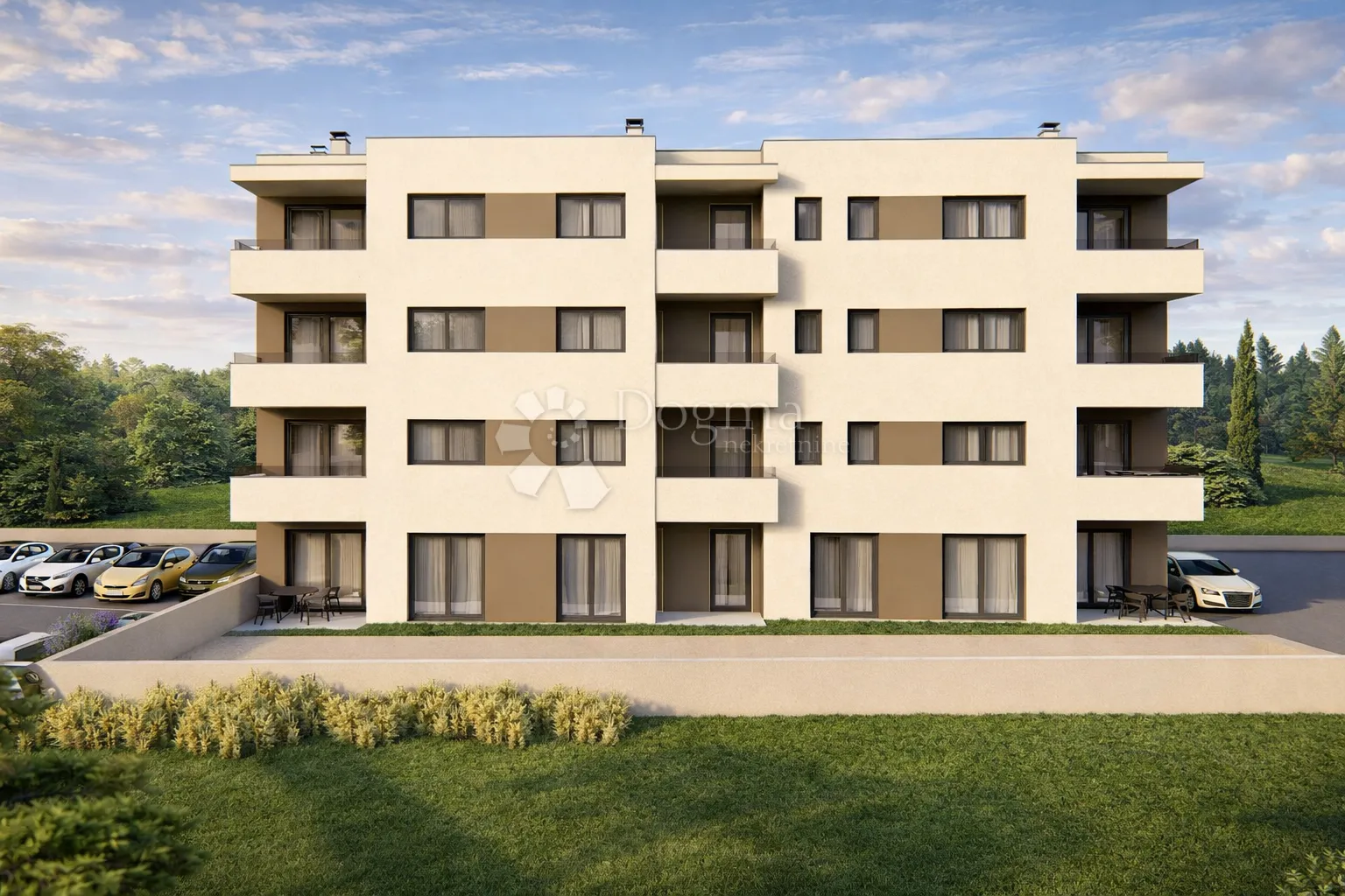 tar / vrt 110m2/ 3 sp/ 2 kupatila/ parking u cijeni - slika 3