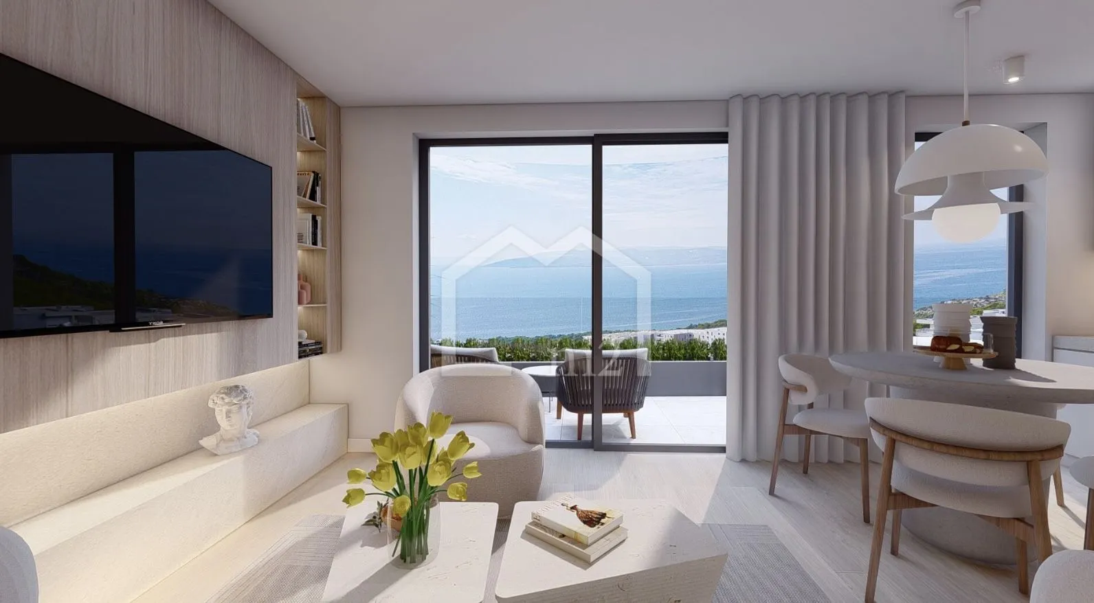 Trosoban Stan-Makarska-Novogradnja
