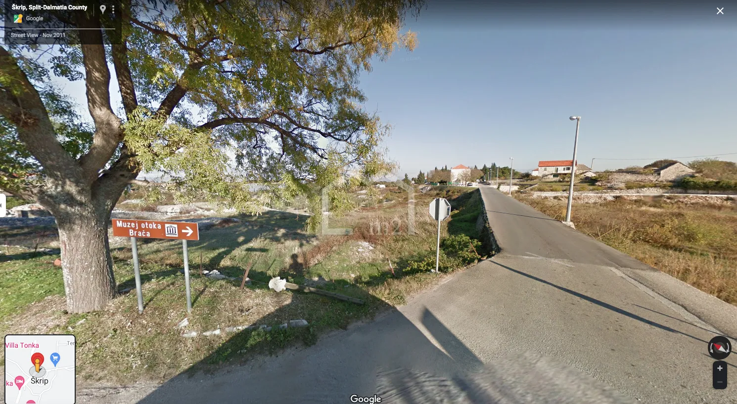građevinsko zemljište - škrip, brač - slika 12