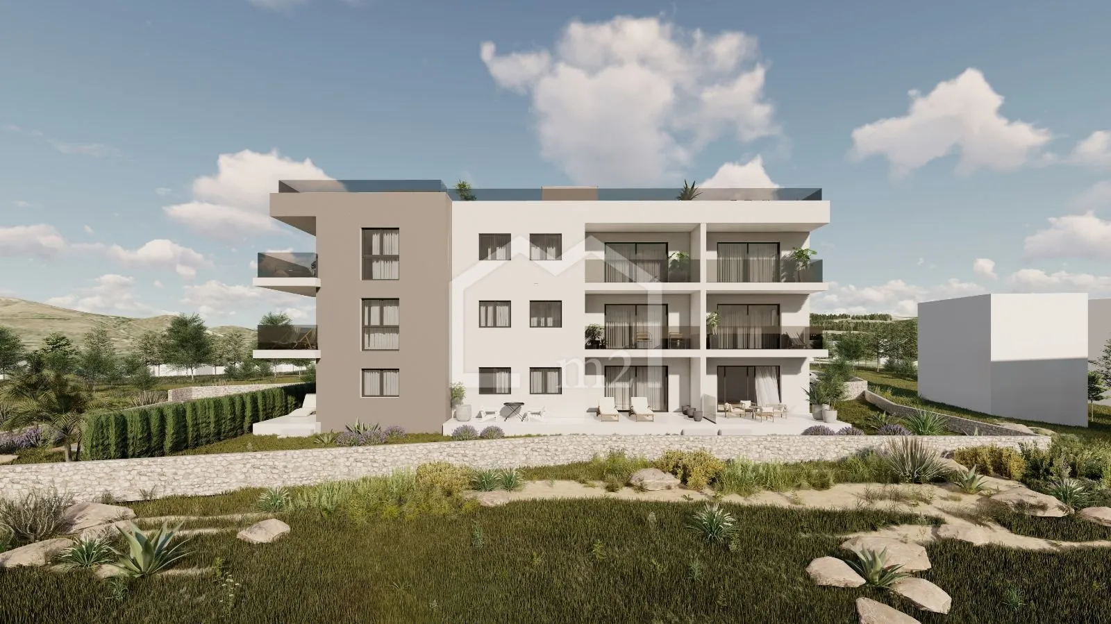 novogradnja - pogled i parking - slika 11