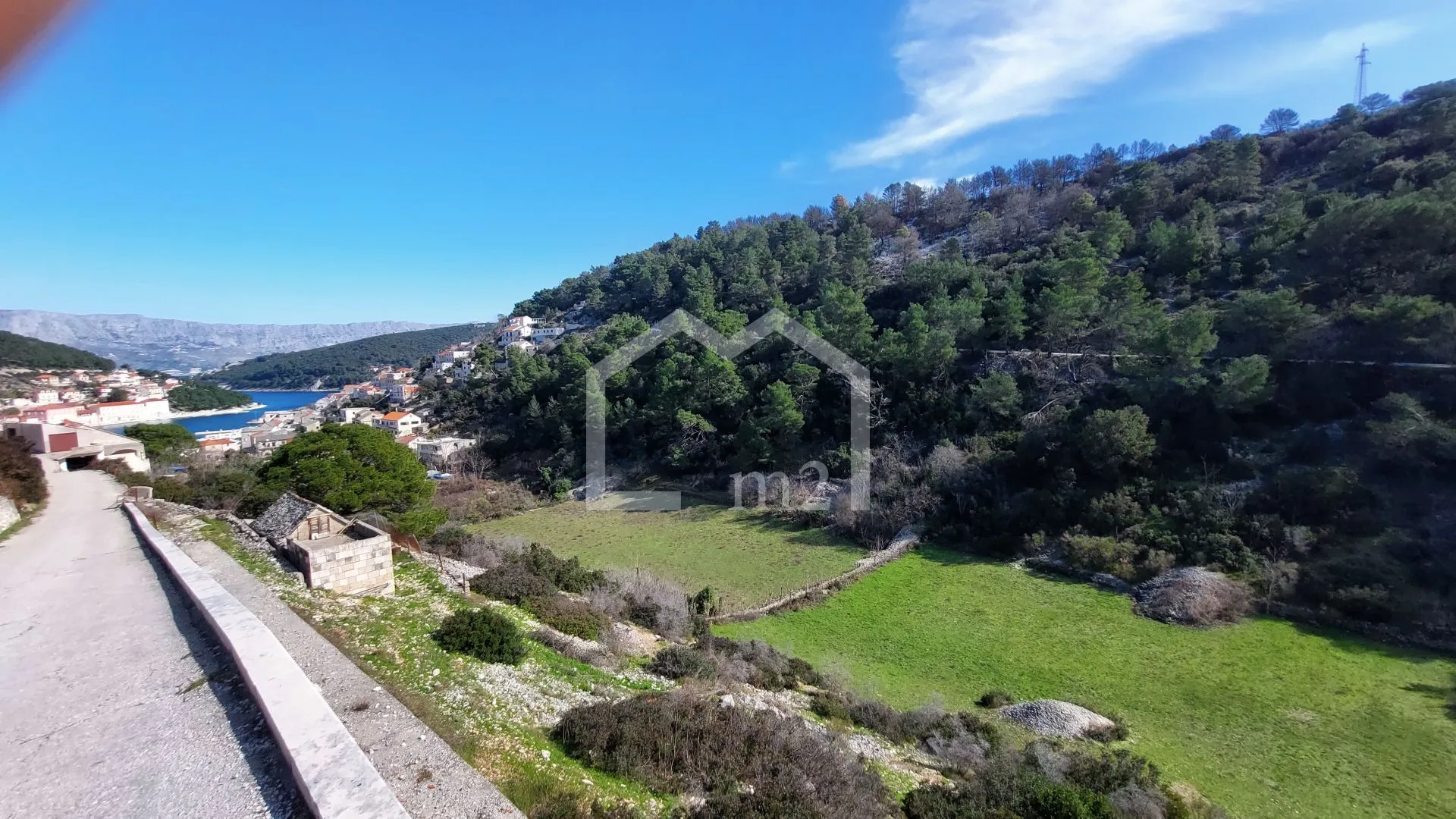 ekskluzivna prodaja građevinska parcela 2000 m2 - otok brač - slika 2