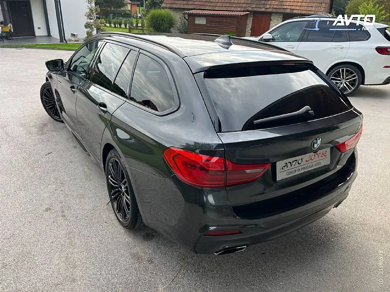 bmw serije 5 touring: 520d m sport-led-navi-kam 360-tow-odličan - slika 6