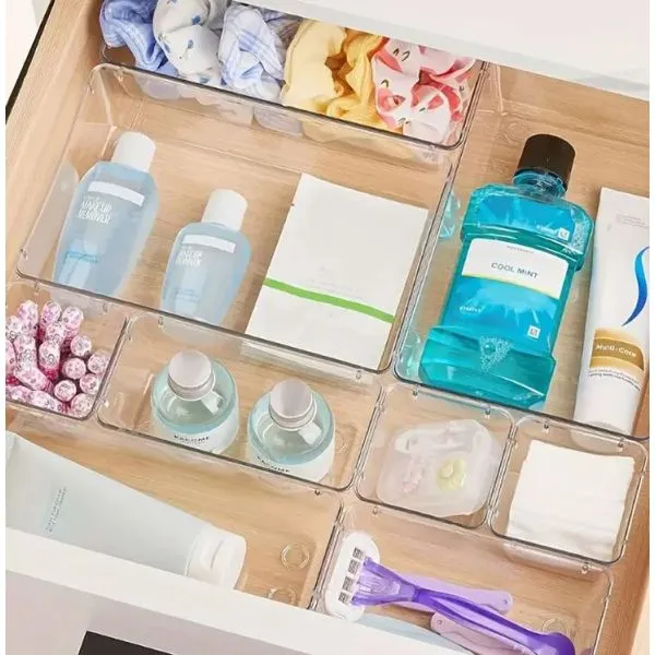 prozirni organizator ladica - više dimenzija - slika 3