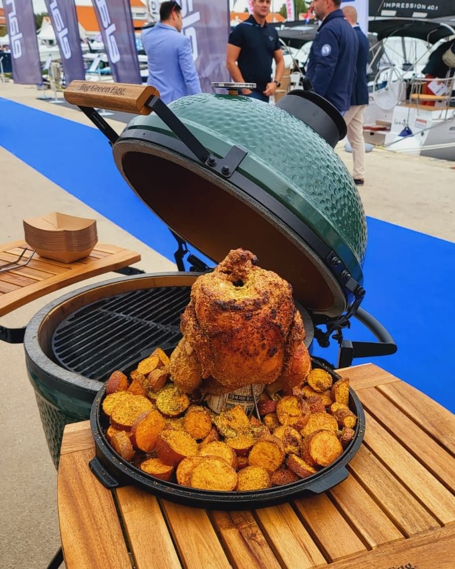big green egg large (orginal kamado roštilj) - slika 8