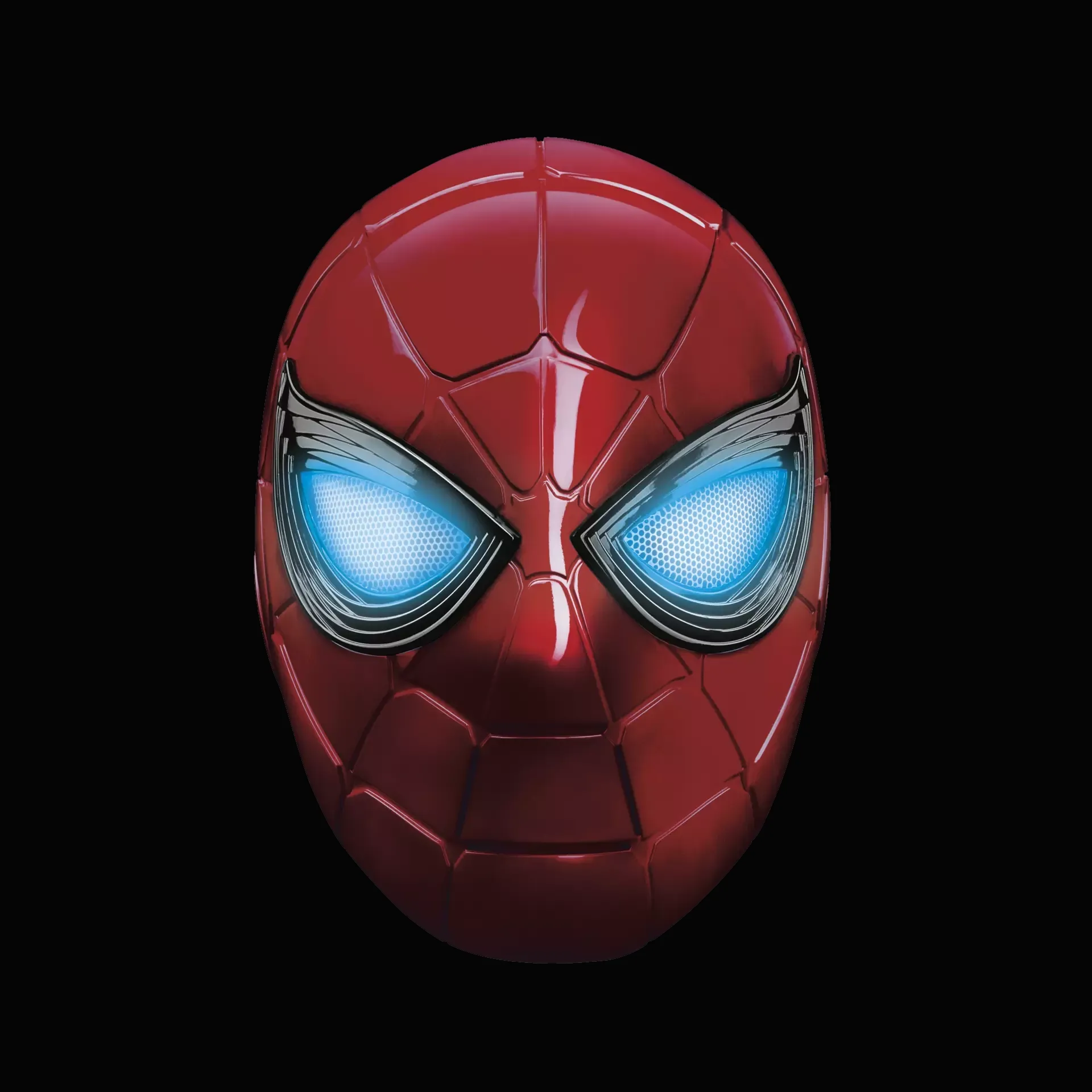 marvel legends series – iron spider electronic helmet - slika 3