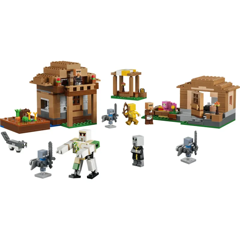 lego minecraft evoker village attack 21596 - slika 1