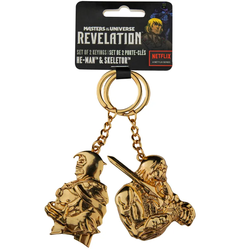 privjesak masters of the universe 2-pack he man & skeletor 10cm - slika 1