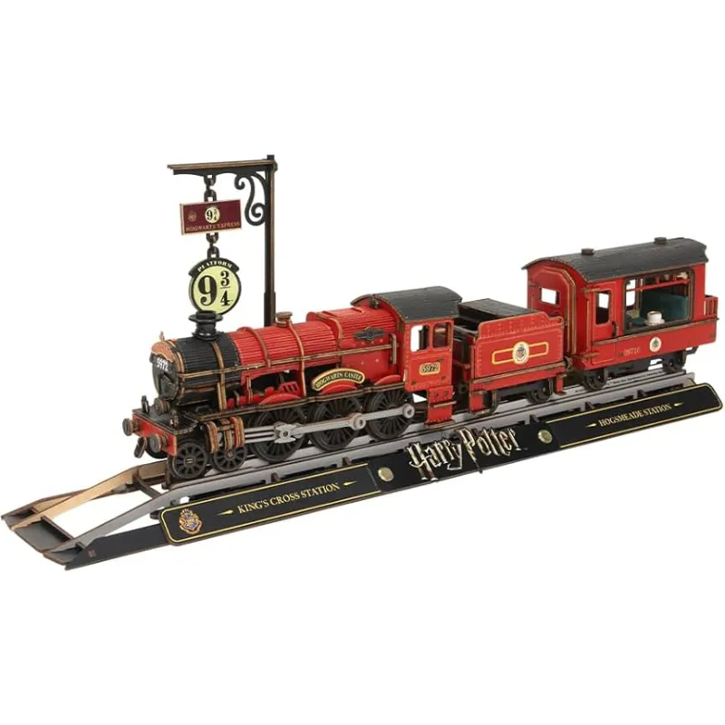 harry potter hogwarts express wooden construction craft set 50cm - slika 1