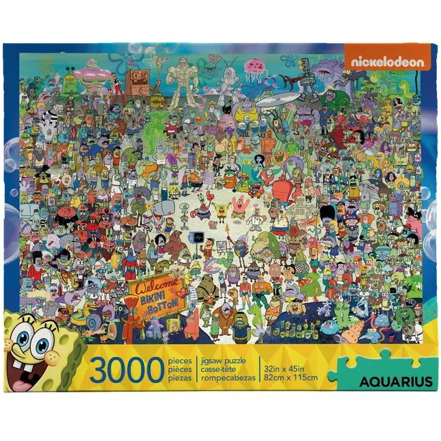 Puzzle Spužva Bob Bikini Bottom 3000kom - Zaprešić