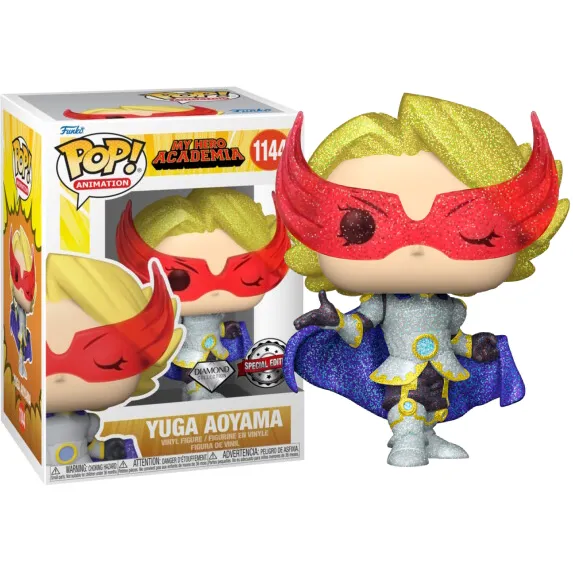 funko pop mha yuga aoyama (diamond glitter) special ed. 9cm - slika 1
