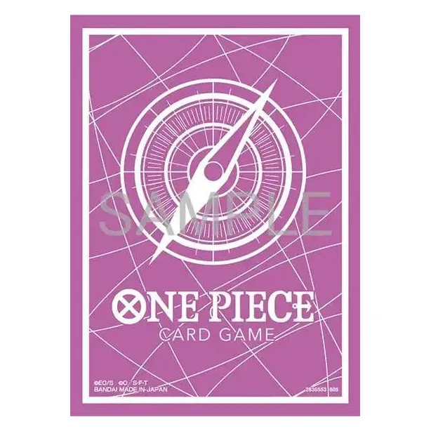 one piece official sleeves purple - slika 1