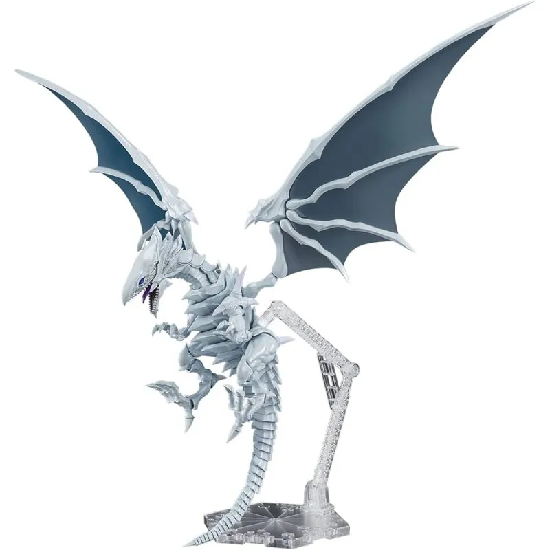 yu-gi-oh! blue-eyes white dragon model kit 13cm - slika 1