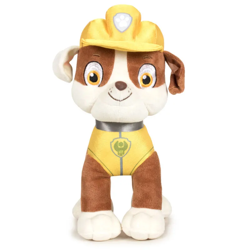 paw patrol rubble plišana igračka 19cm - slika 1