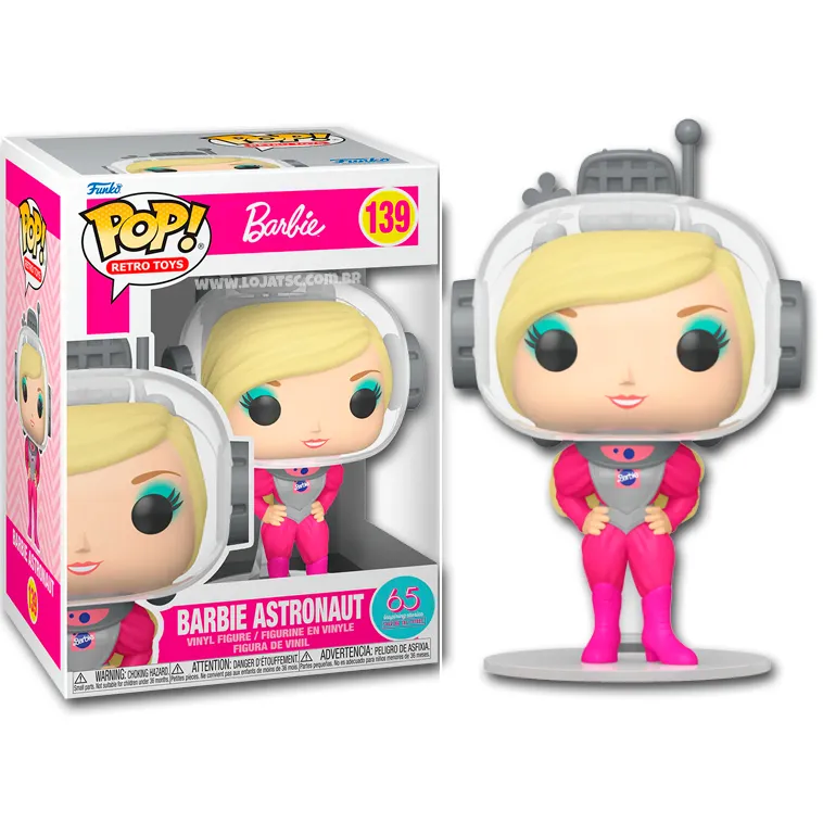 funko pop barbie astronaut (65 inspiring stories) 9cm - slika 1